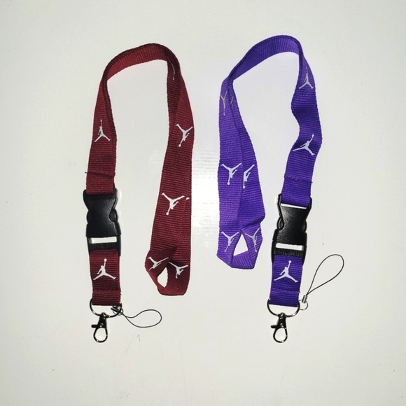 Jordan Other - G4. Jordan Combo F One Size Lanyards with Clip (2 Purple)